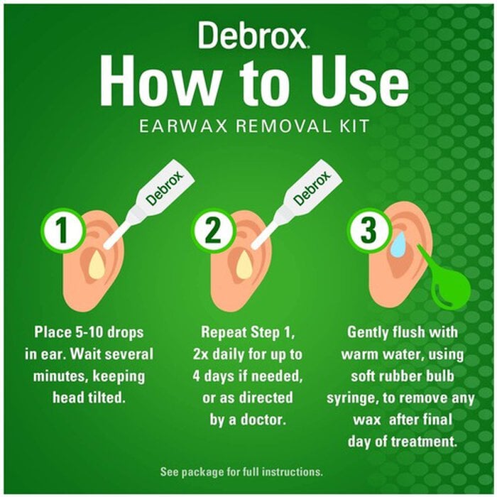 Debrox Earwax Removal Kit, , large