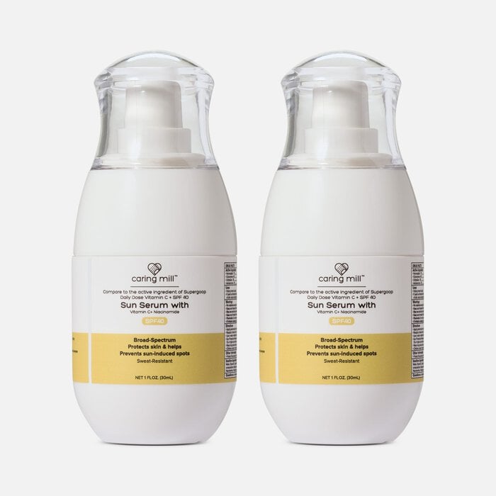 Caring Mill™ Sun Serum with Vitamin C, SPF 40, 1 oz. (2 pack), , large