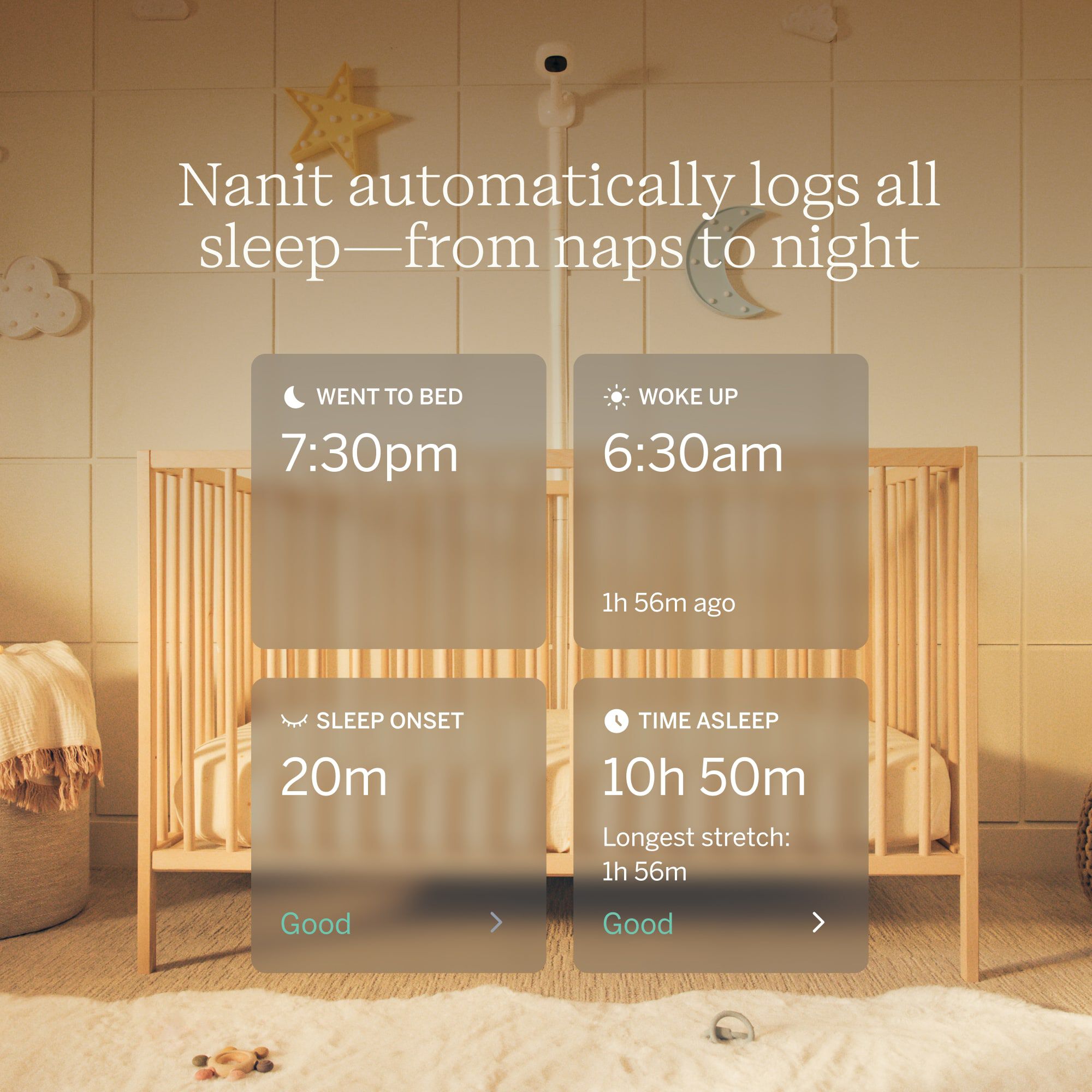 Nanit Pro Smart Baby Monitor & Floor Stand (V2), , large