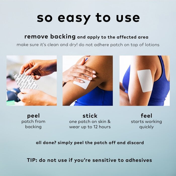 The Good Patch® Relief - Pain Relieving Wellness Patch, 4 ct., , large