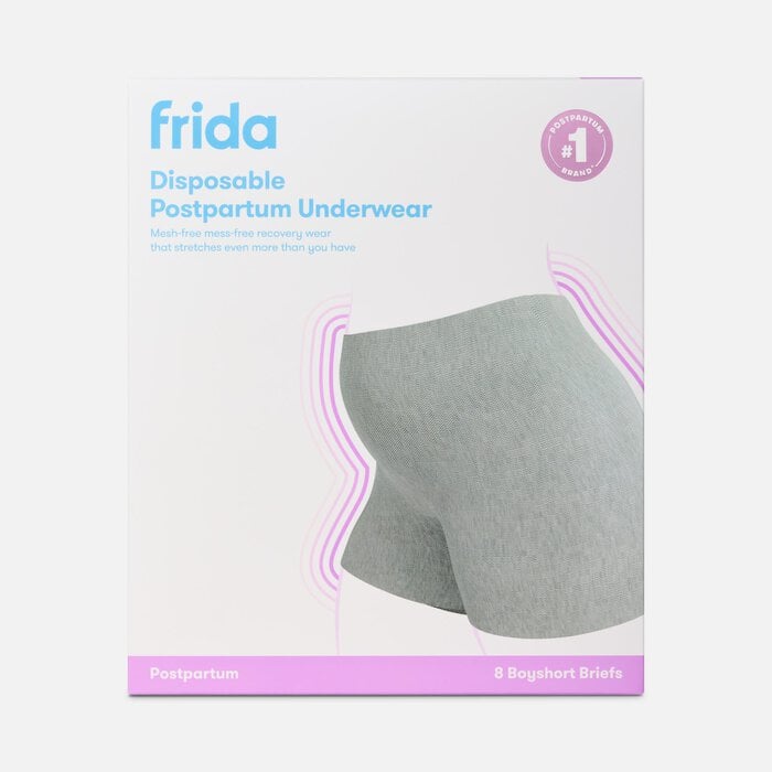 Frida Mom Boyshort Disposable Postpartum Underwear, , large