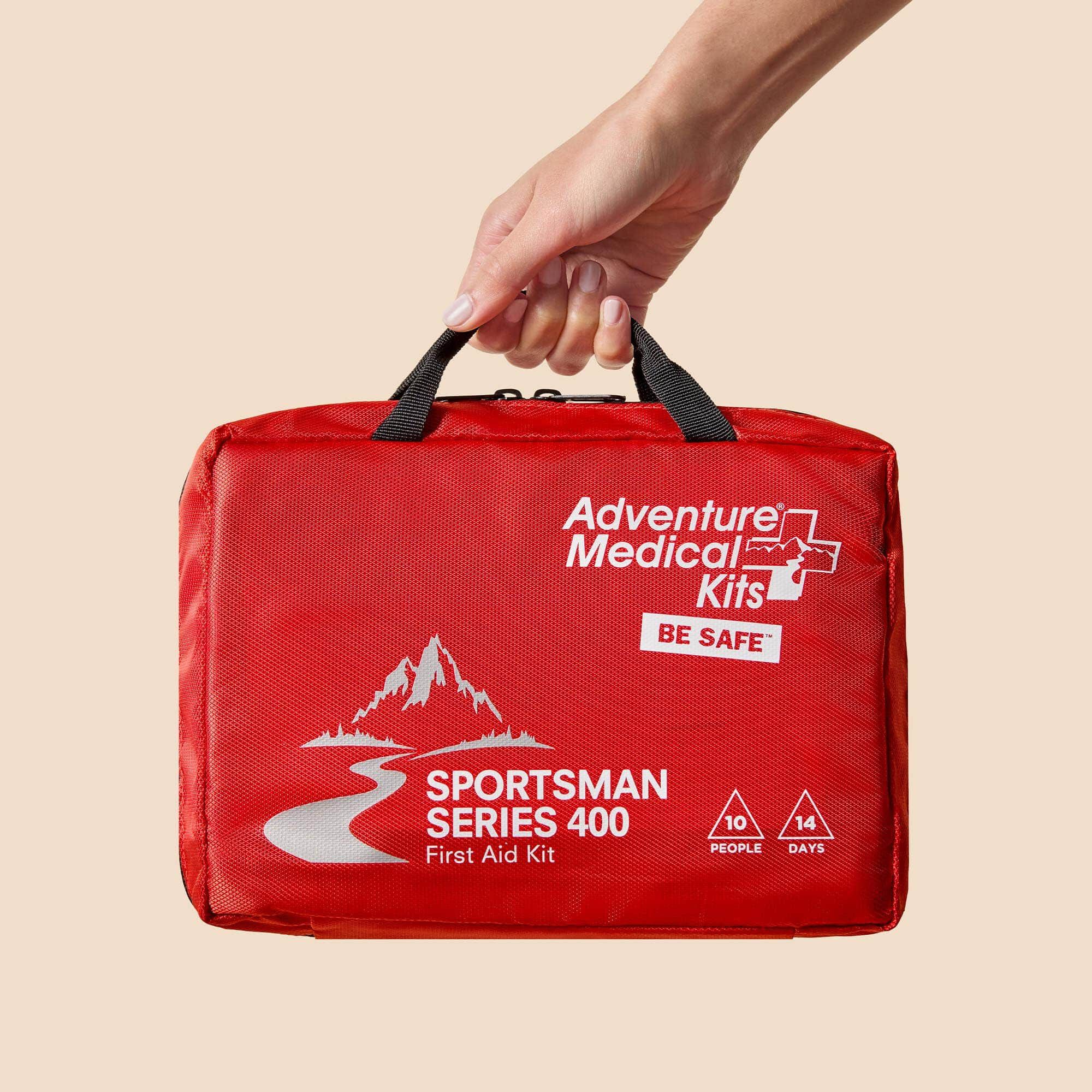 Adventure Medical Sportsman 400 First Aid Kit with C-Splint, 176 pc., , large