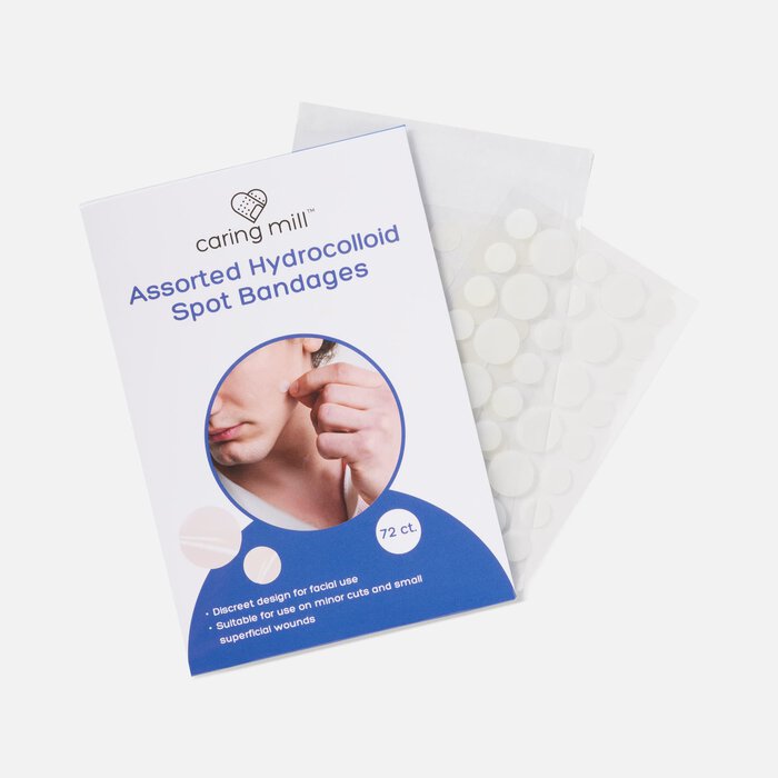 Caring Mill™ Hydrocolloid Spot Bandages Assorted, 72ct, , large