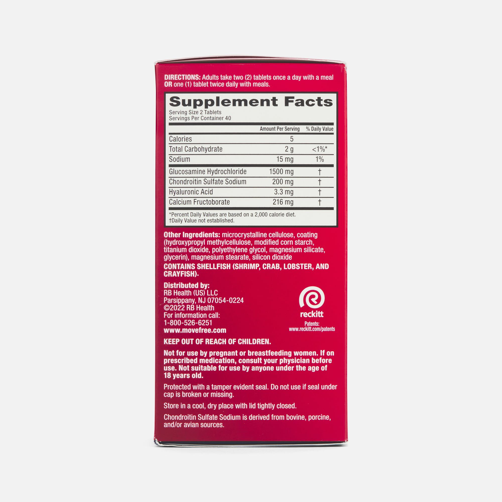 Schiff Move Free Advanced Joint Health Tablets, 80 ct., , large