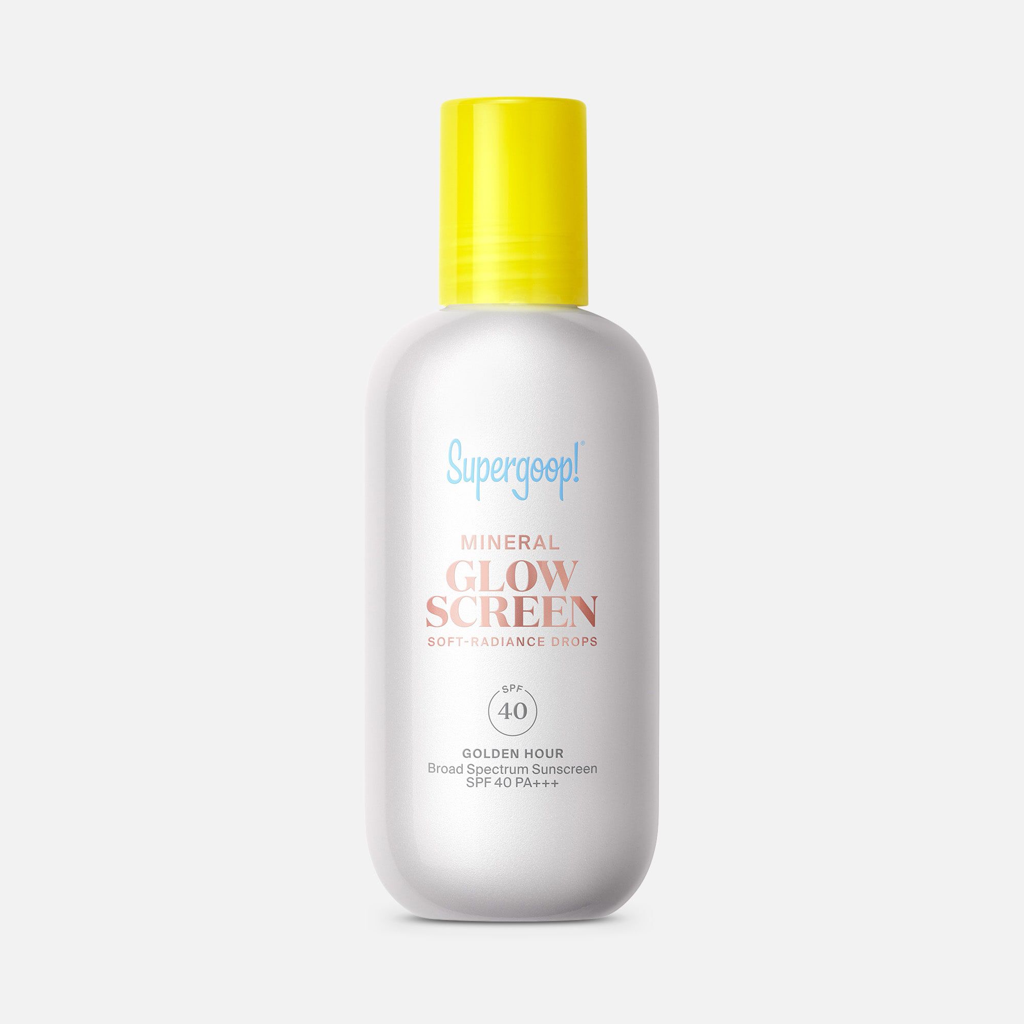 Supergoop! Mineral Glowscreen Soft-Radiance Drops SPF 40, Golden Hour, 1.7 fl. oz., , large