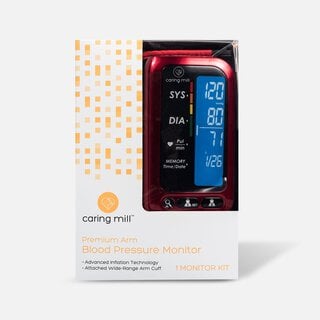 Caring Mill™ Upper Arm Blood Pressure Monitor, , large