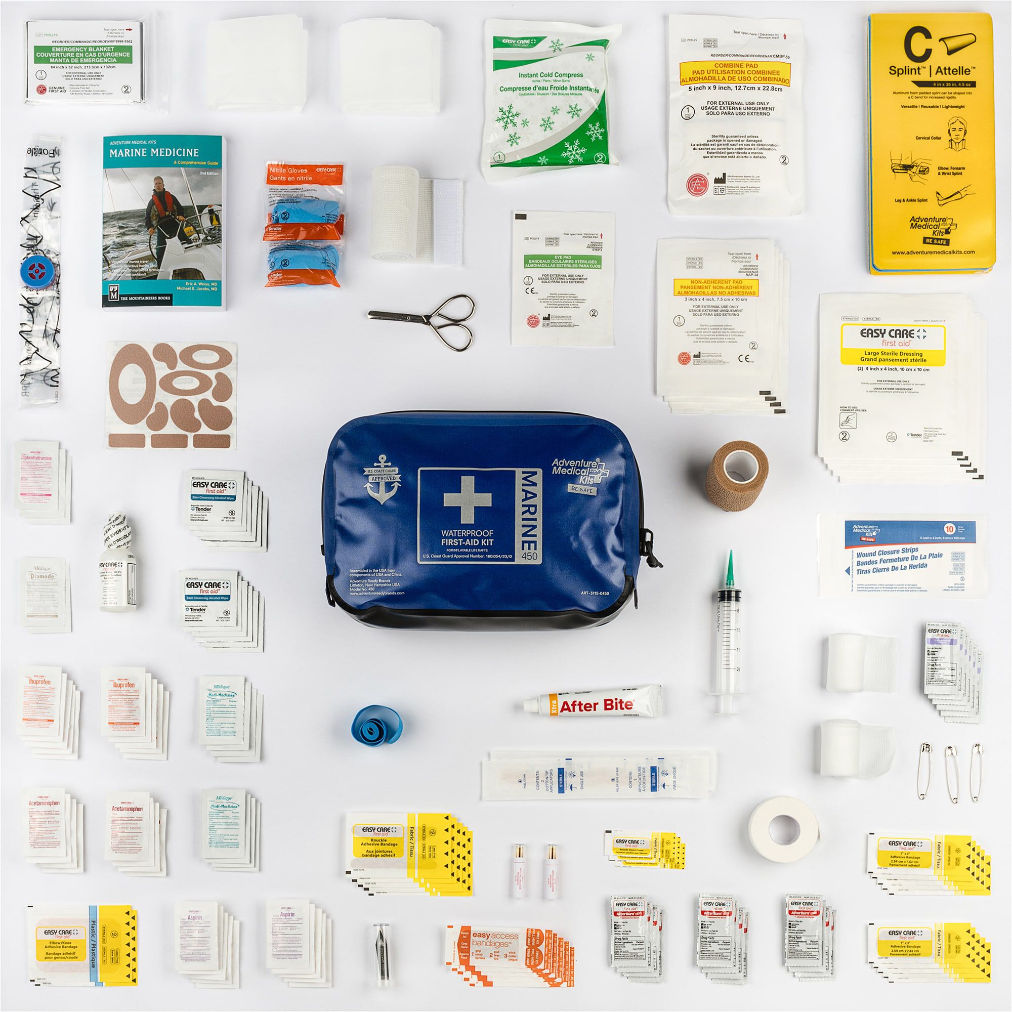 Adventure Medical MARINE 450 Waterproof First Aid Kit, 141 pc., , large