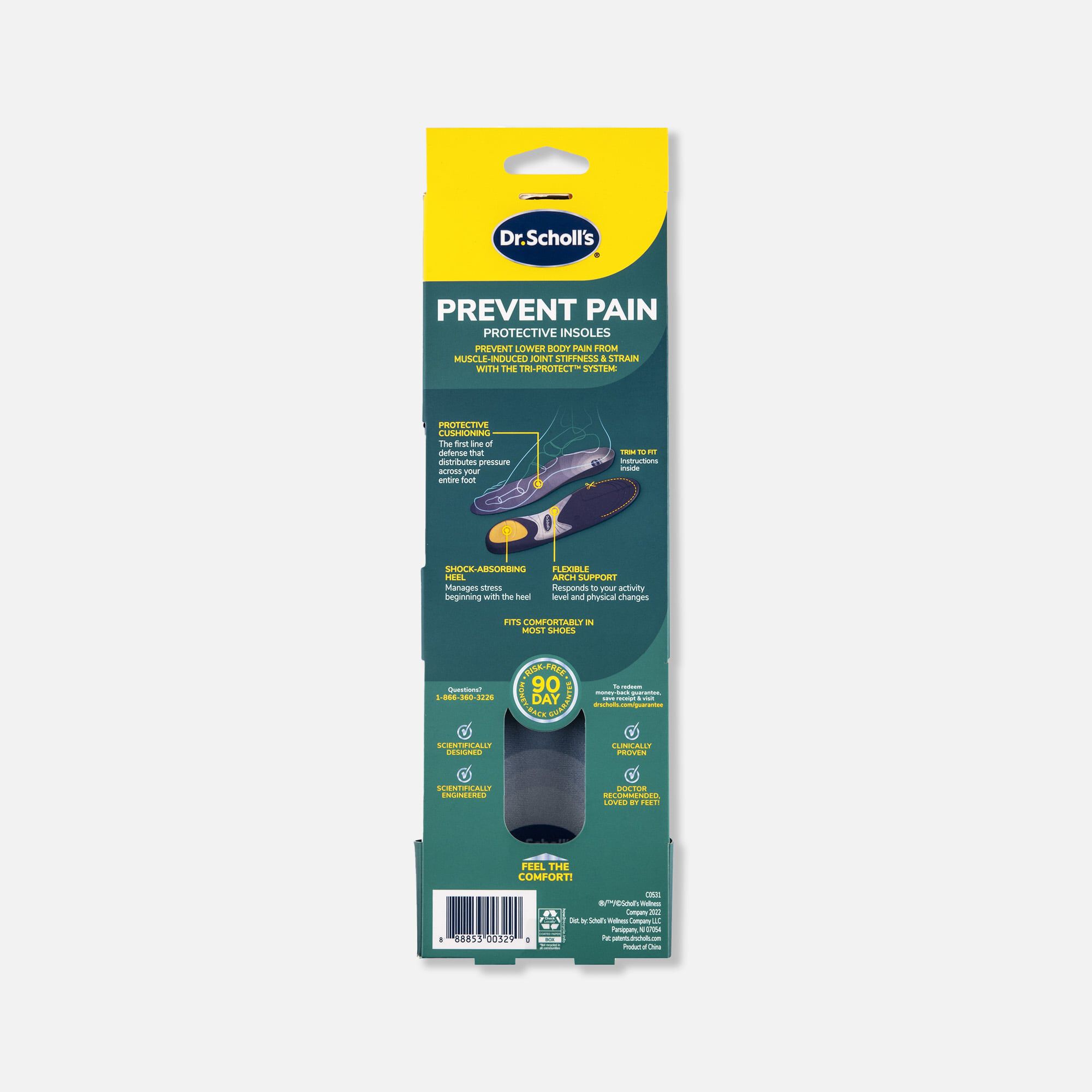 Dr. Scholl's Prevent Pain Insole, , large