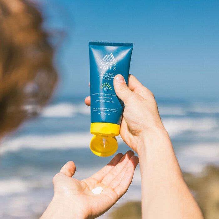 Oars + Alps Everyday Sunscreen Lotion SPF 35, 6 fl oz., , large