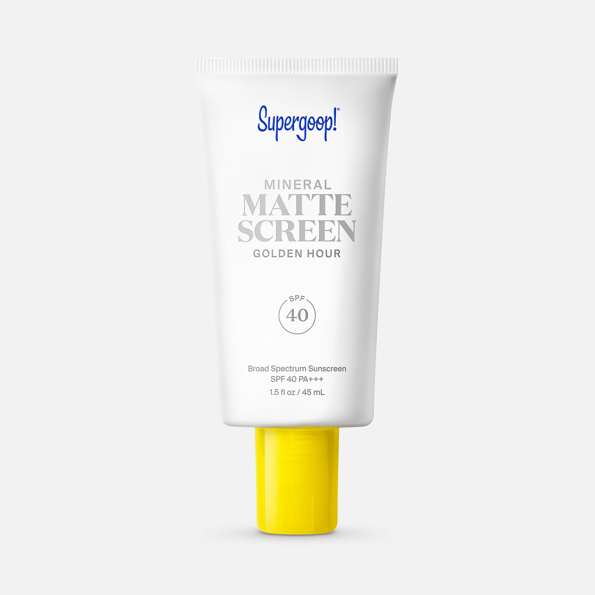 Supergoop! Mineral Mattescreen SPF 40, Golden Hour, 1.5 fl. oz.