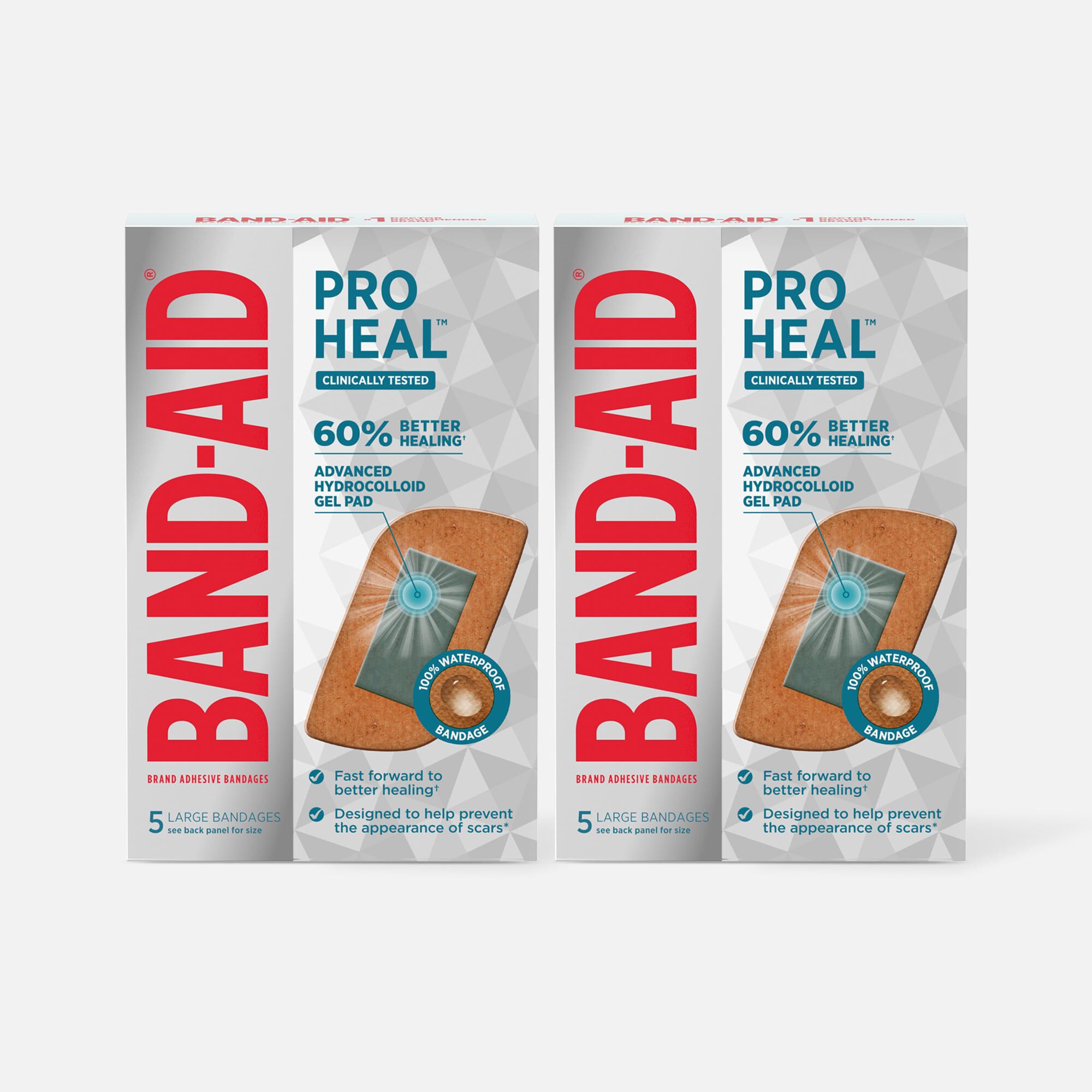 BAND-AID® Pro Heal, Large, 5 ct. (2-Pack), , large