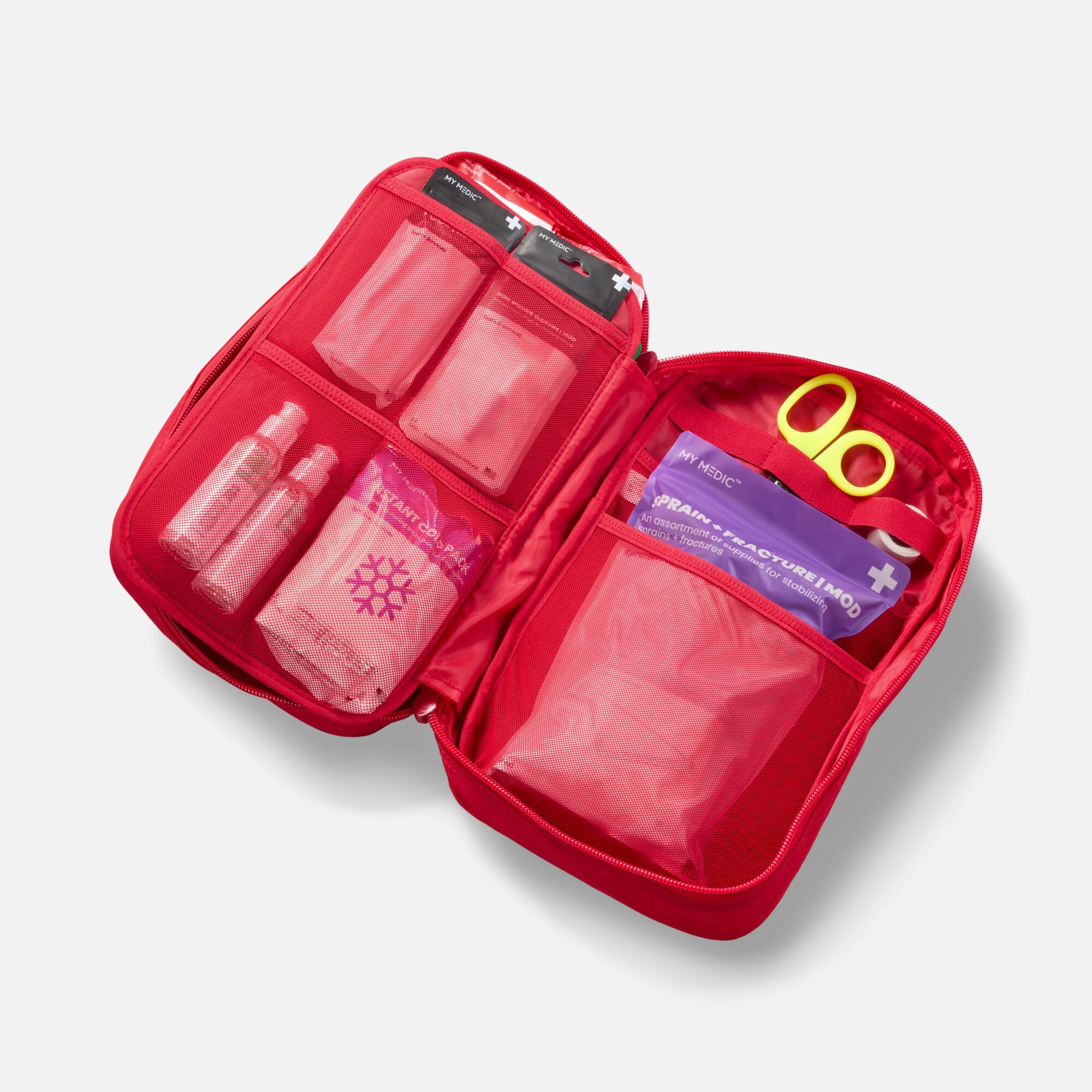 My Medic® MyFAK™ Large Medical Kit, Standard, Red, large