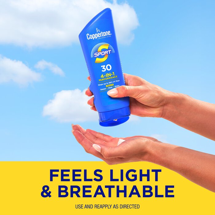 Coppertone Sport Sunscreen Lotion, , large