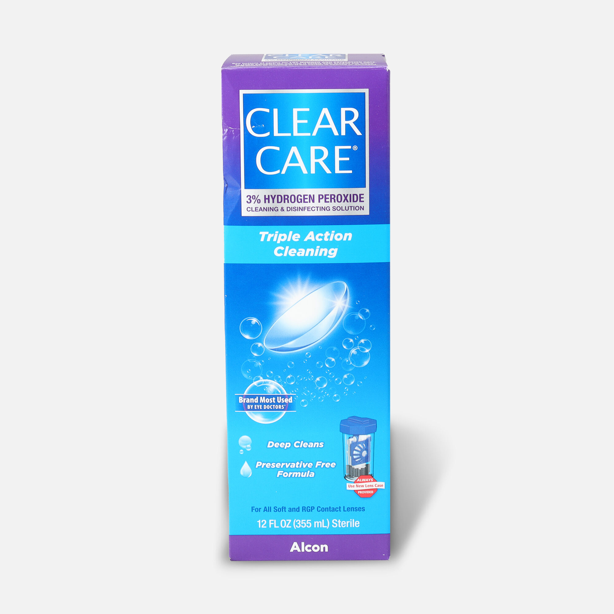 Clear Care Cleaning and Disinfecting Solution, , large