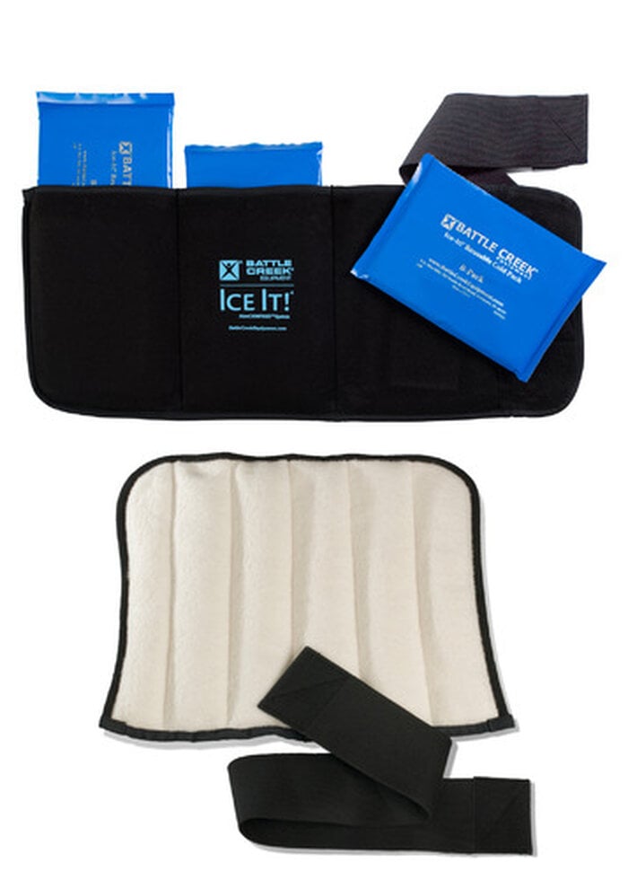 Battle Creek Back Pain Kit with Moist Heat and Cold Therapy, , large
