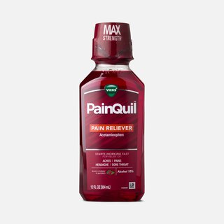 Vicks PainQuil Pain Relief Liquid, Black Cherry, 12 oz., , large