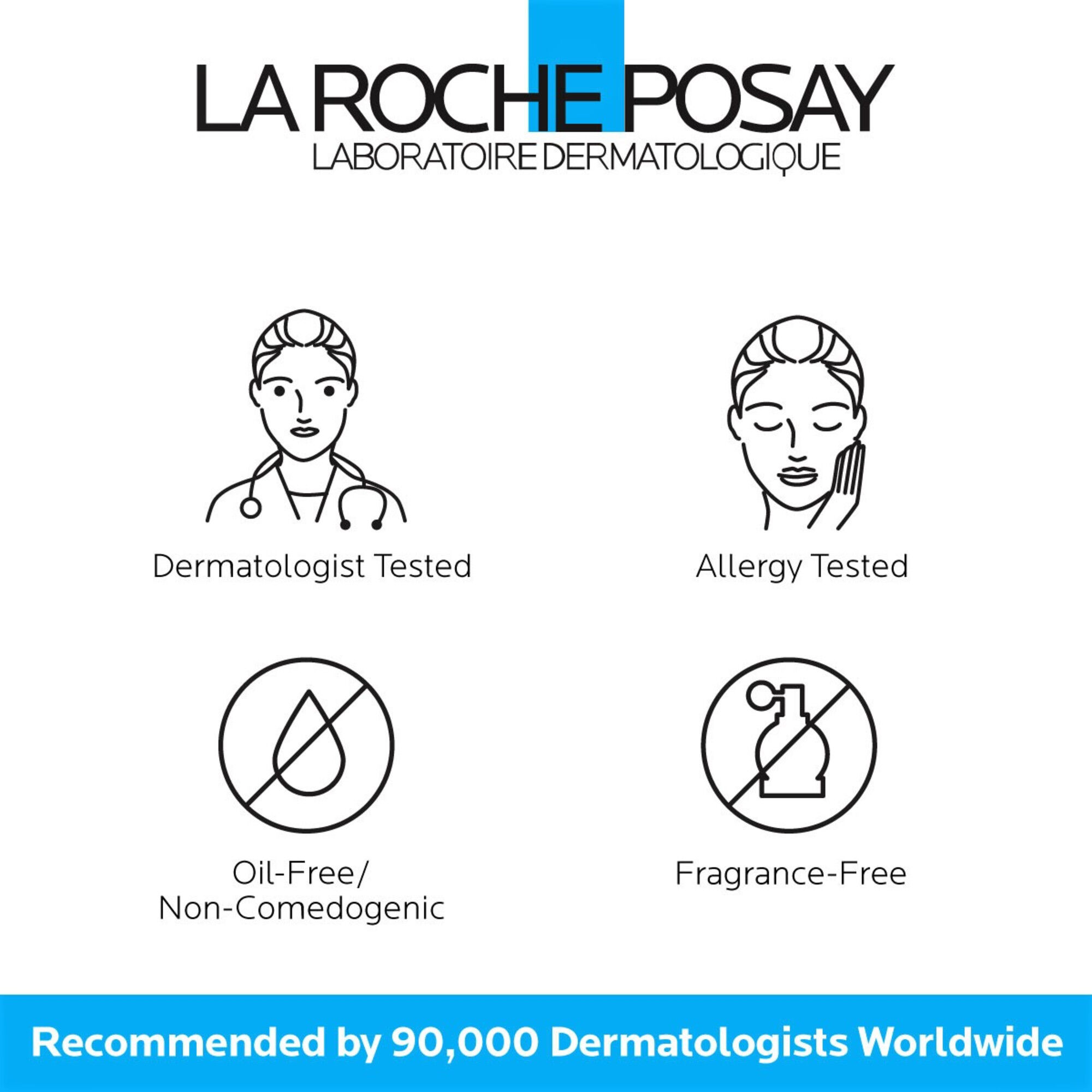 La Roche-Posay Effaclar Purifying Foaming Gel Cleanser for Oily Skin, 6.76 oz., , large