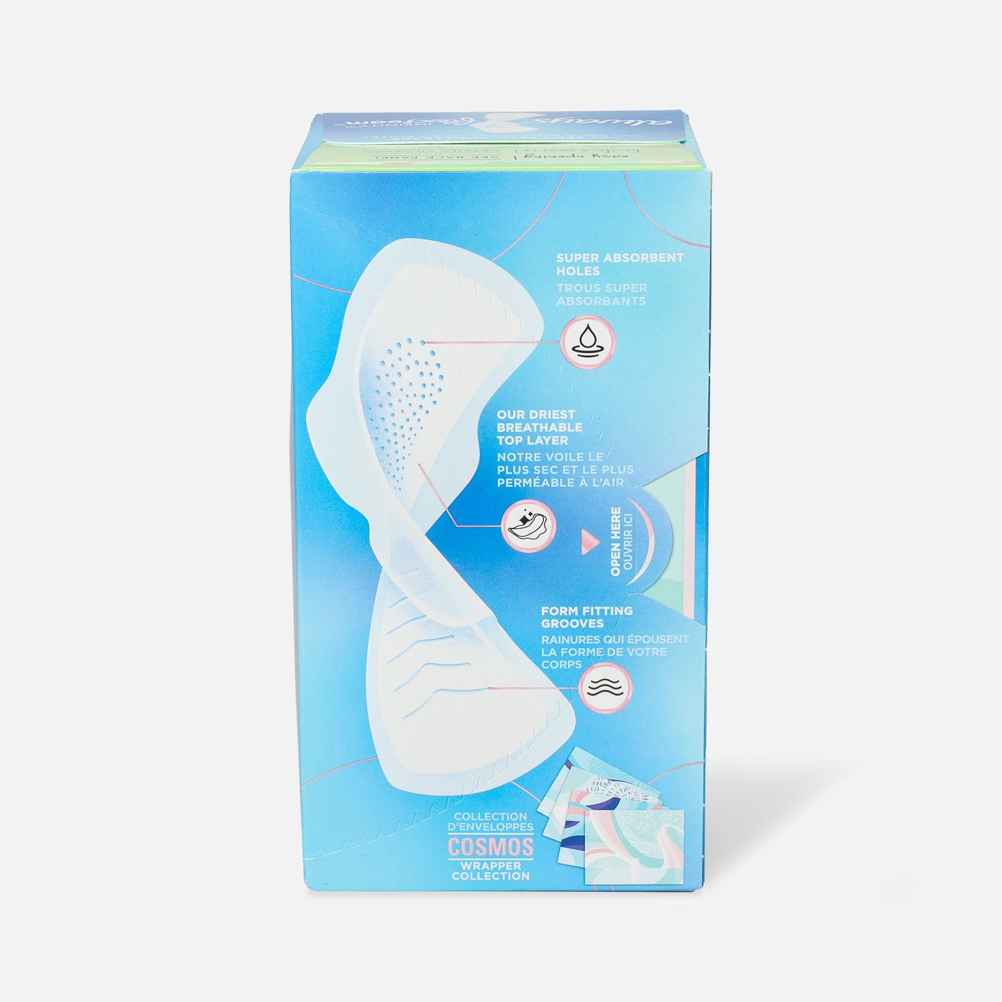 Always Infinity FlexFoam Pads with Wing, Unscented, , large