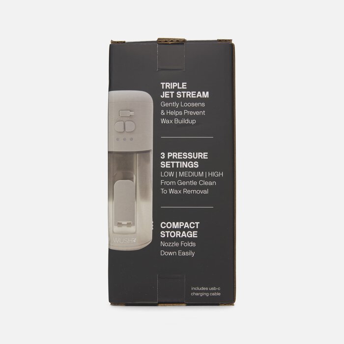Wush Pro Powered Ear Cleaner, Grey, Grey, large
