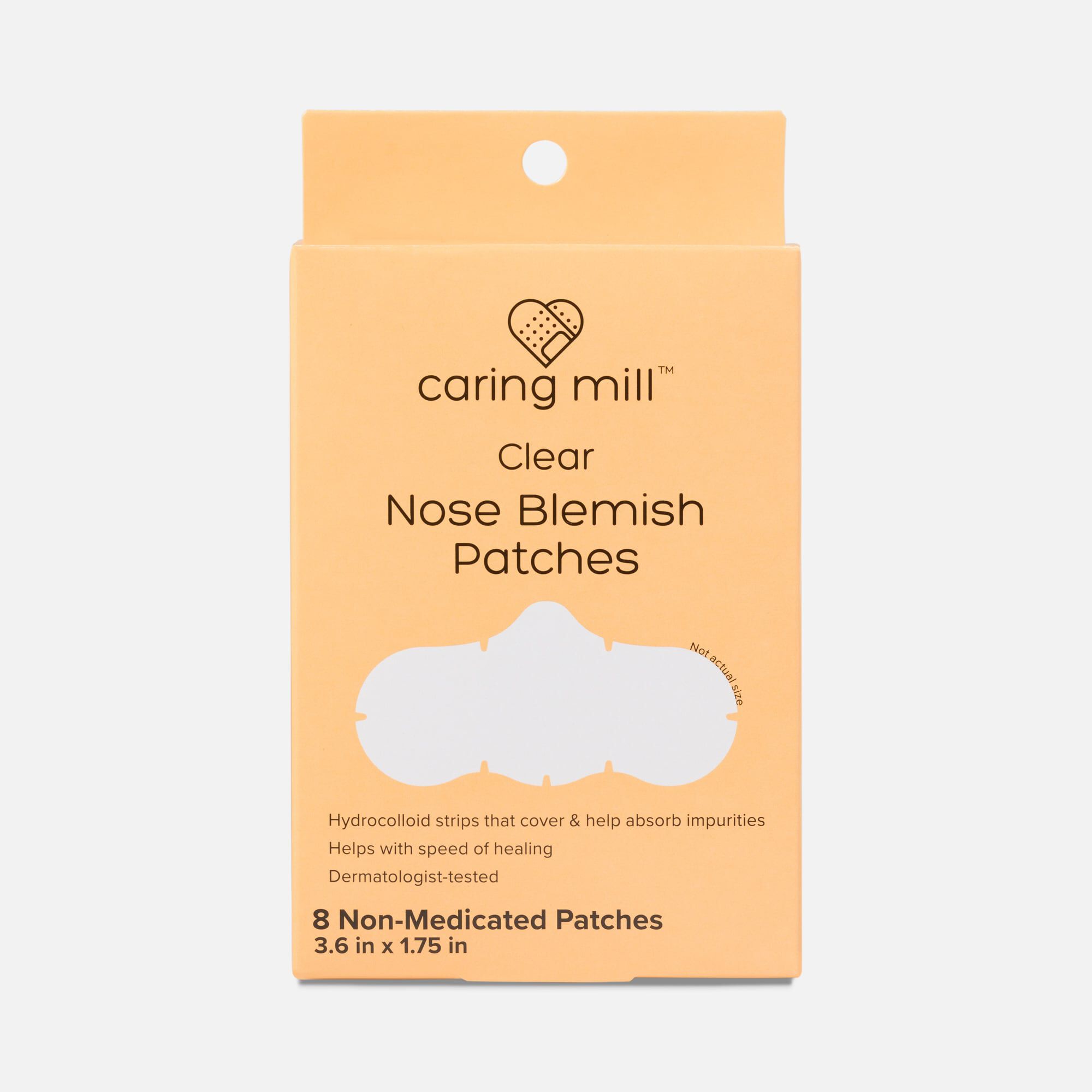 Caring Mill™ Nose Blemish & Clarifying Hydrocolloid Strips, 8 ct