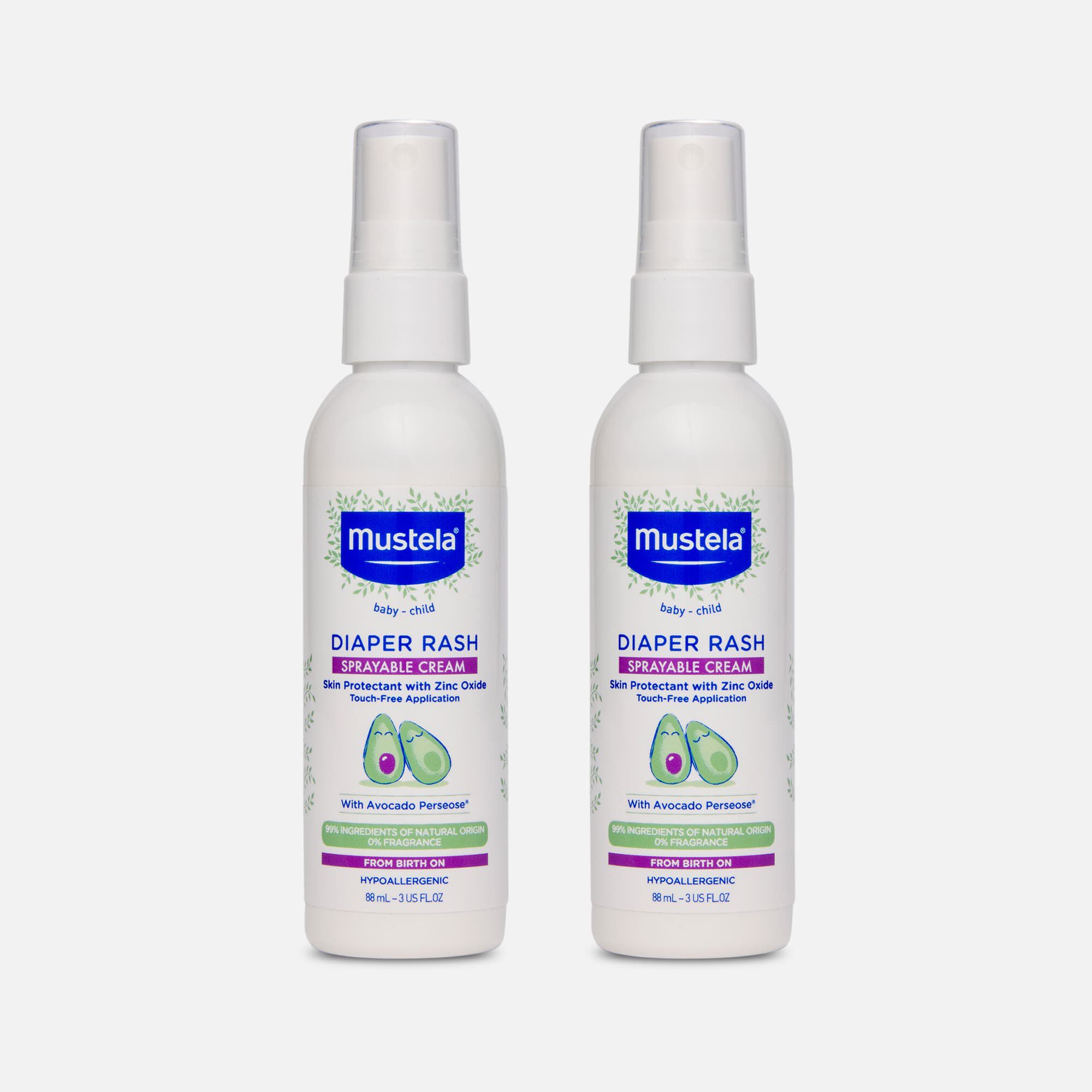 Mustela Diaper Rash Sprayable Cream, 3 fl oz. (2-Pack), , large
