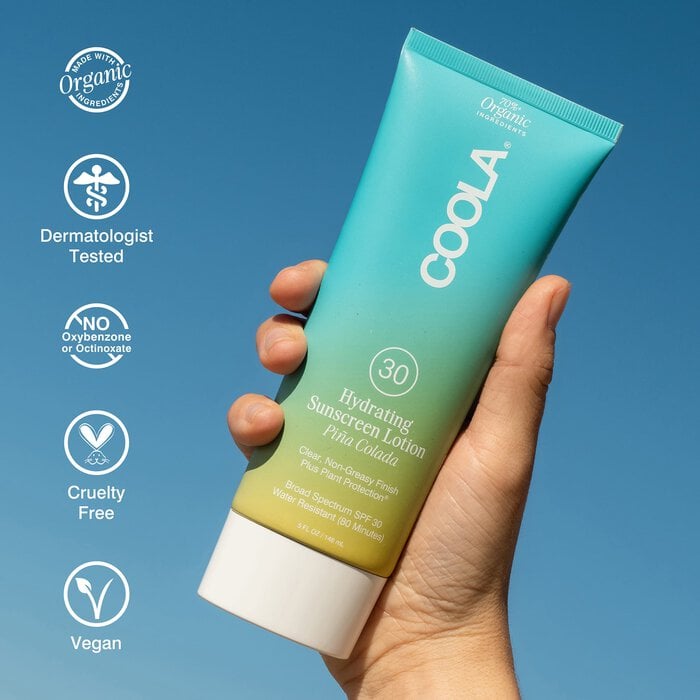 COOLA® Classic Body Organic Sunscreen Lotion, SPF 30, Piña Colada, 5 fl. oz., , large
