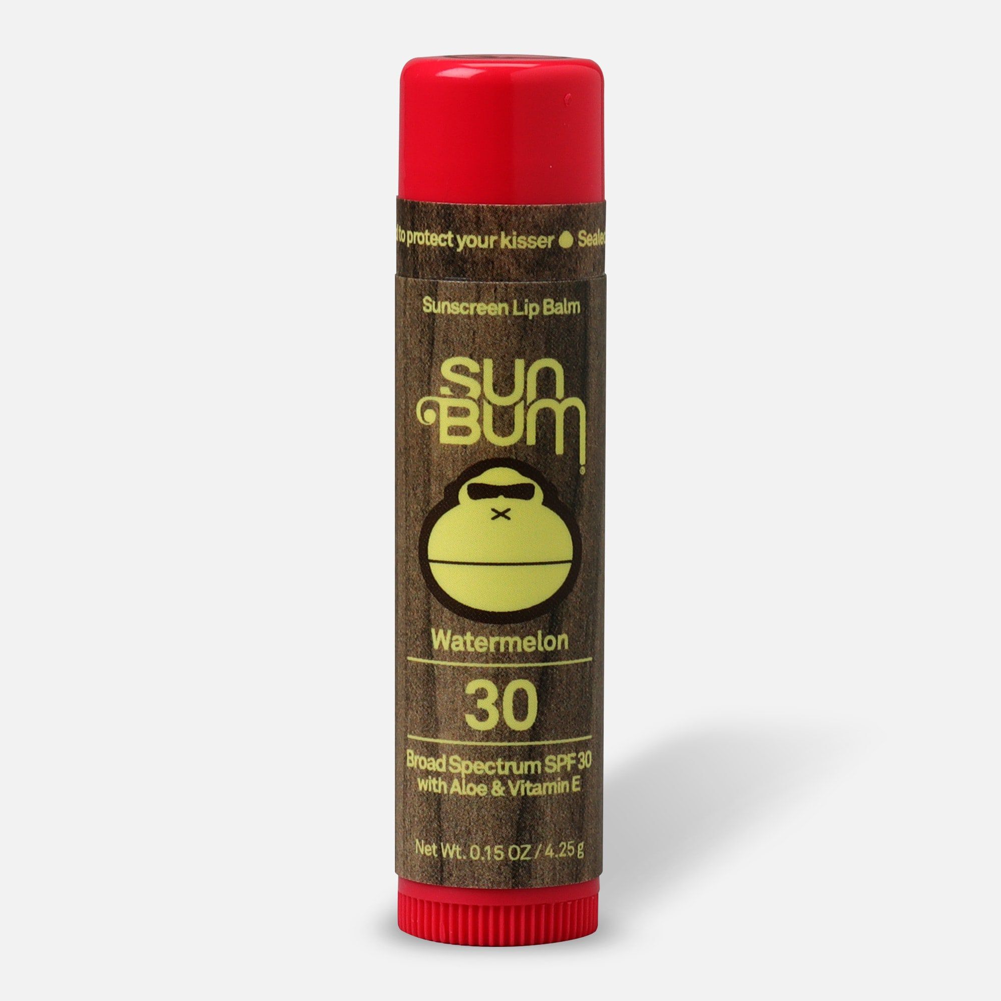 Sun Bum Lip Balm, SPF 30, Watermelon, .15 oz., , large