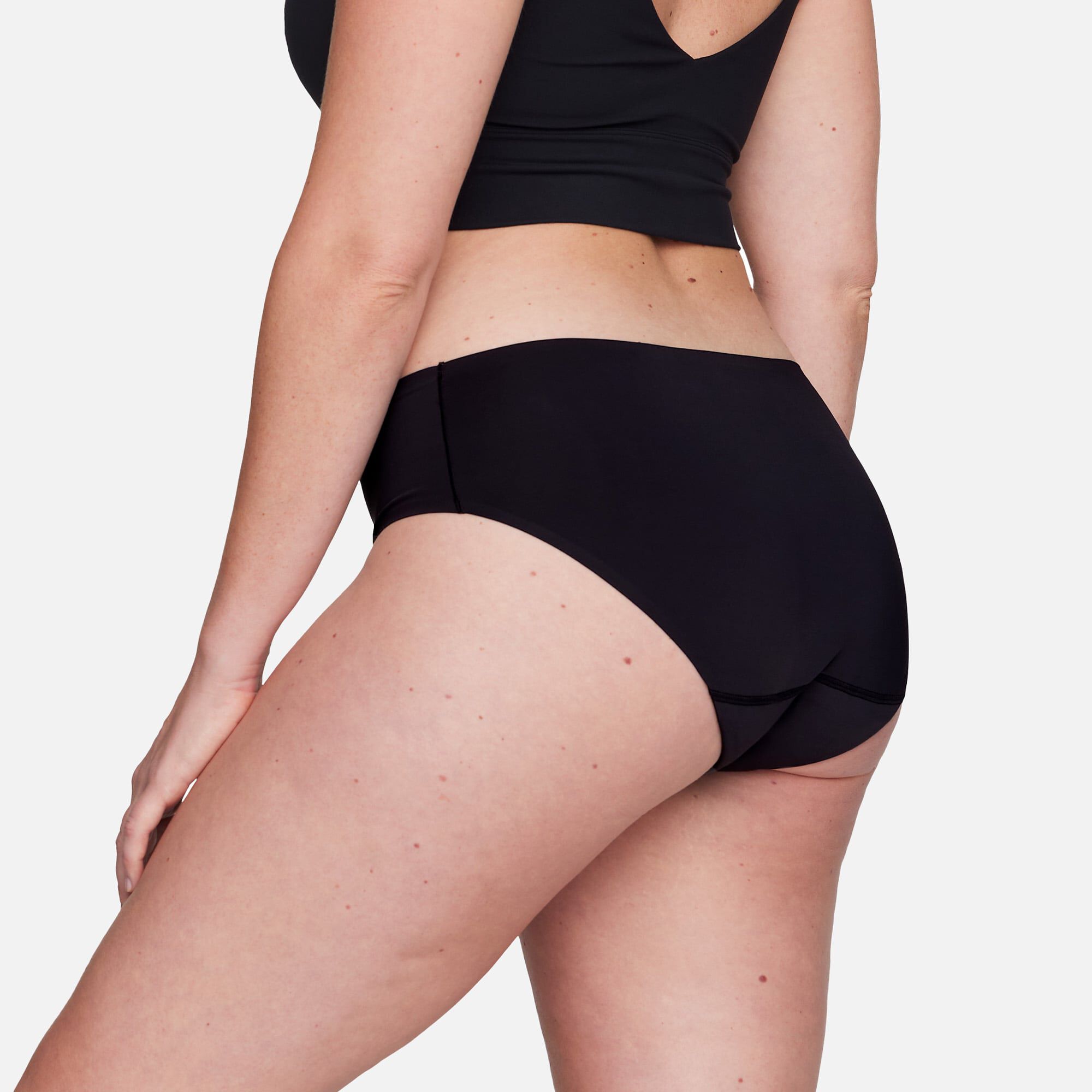 Proof Super Heavy Brief Period Underwear, 3 Pack, Black, , large