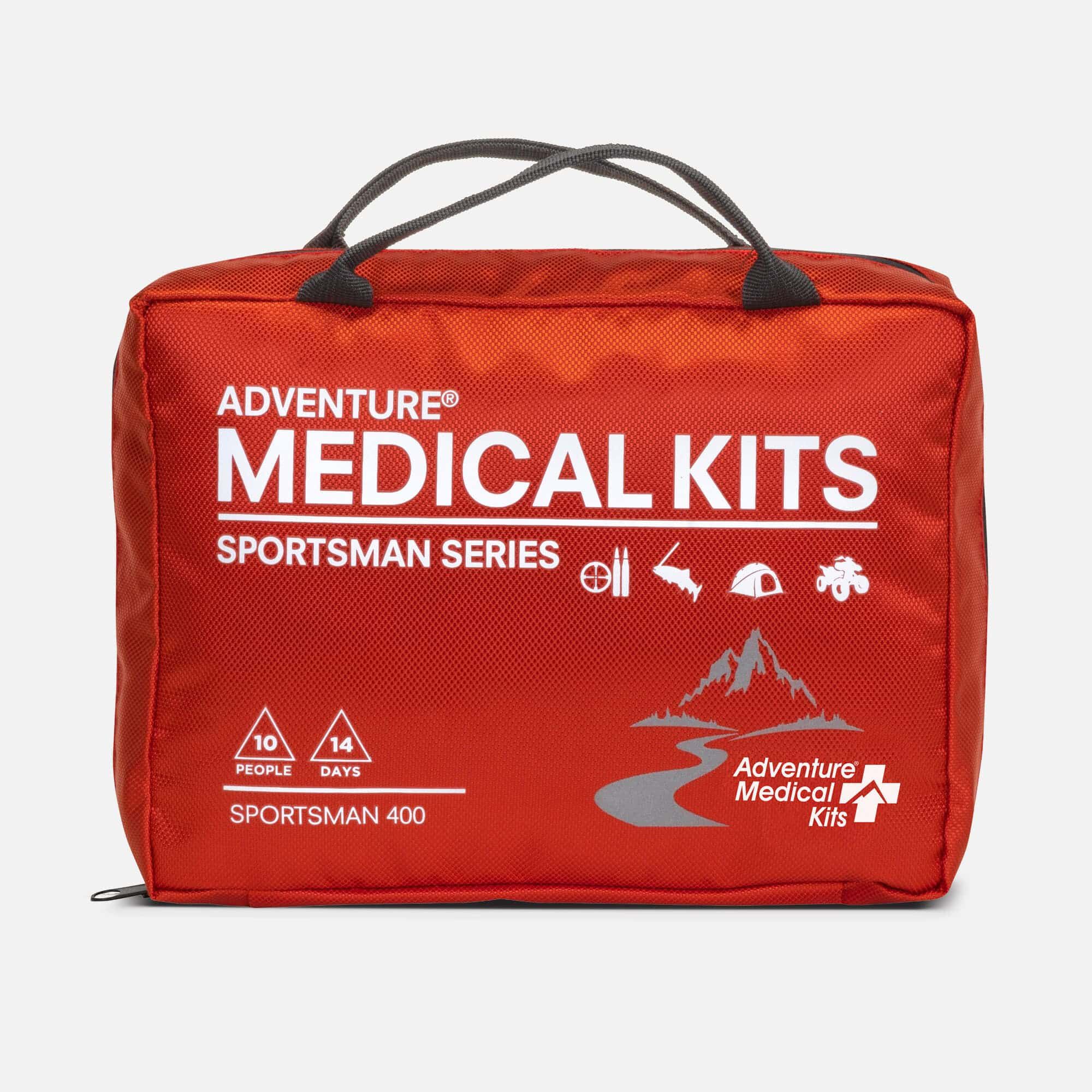 Adventure Medical Sportsman 400 First Aid Kit with C-Splint, 176 pc., , large
