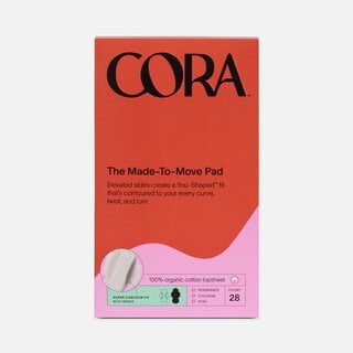 Cora The Made-to-Move Pad, Super, 28 ct.