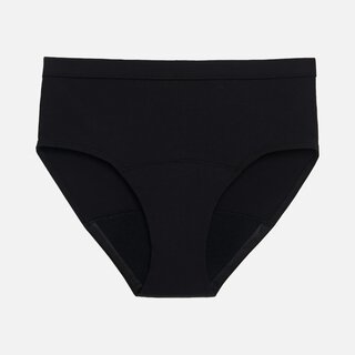 Thinx Teens All Day Brief, Black, Size 13/14