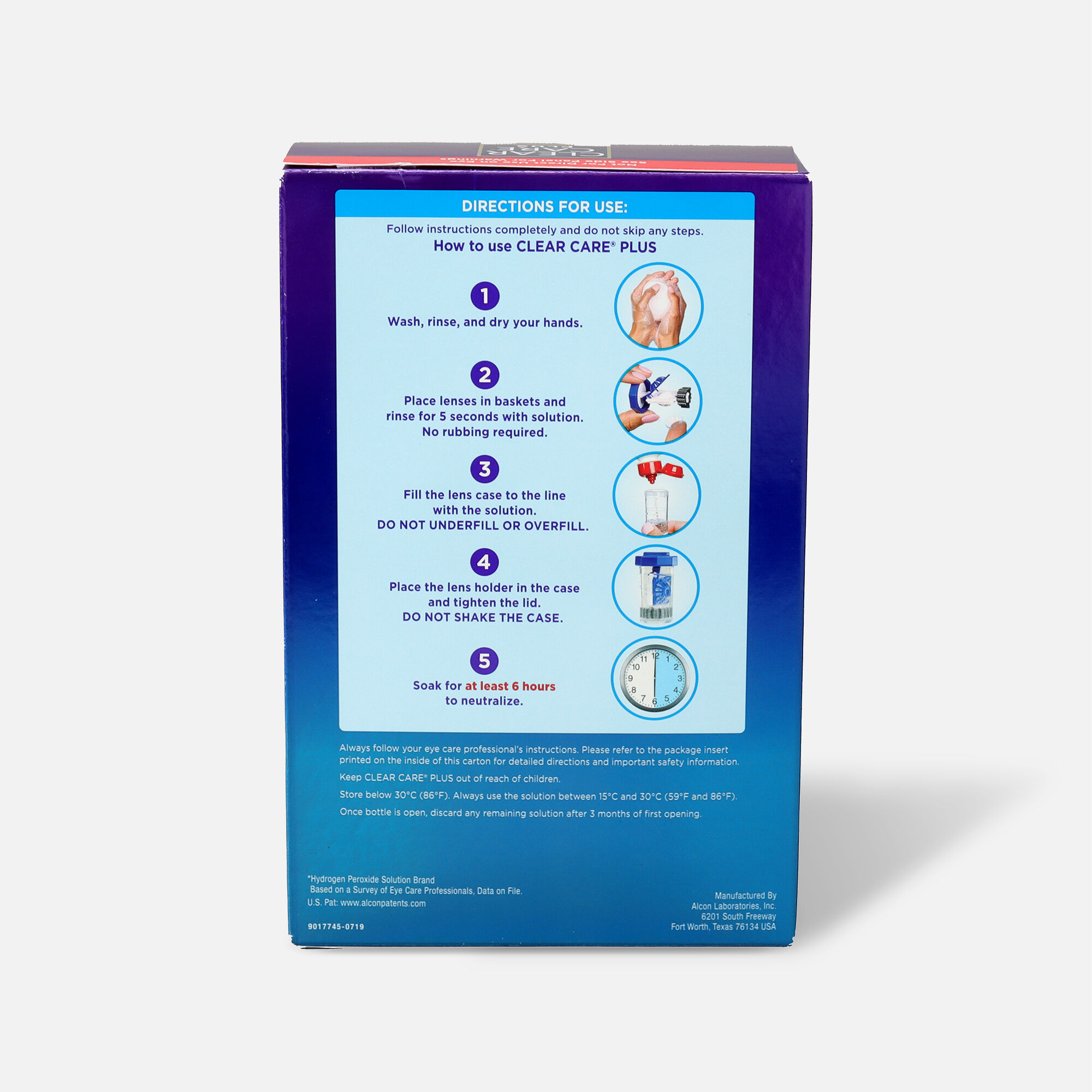 Clear Care Plus Cleaning and Disinfecting Solution, , large