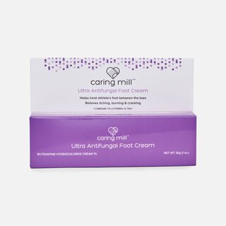 Caring Mill™ Ultra Antifungal Foot Cream, 1 oz., , large