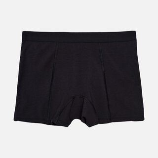 Thinx Overnight Boyshort Period Underwear, Black, L
