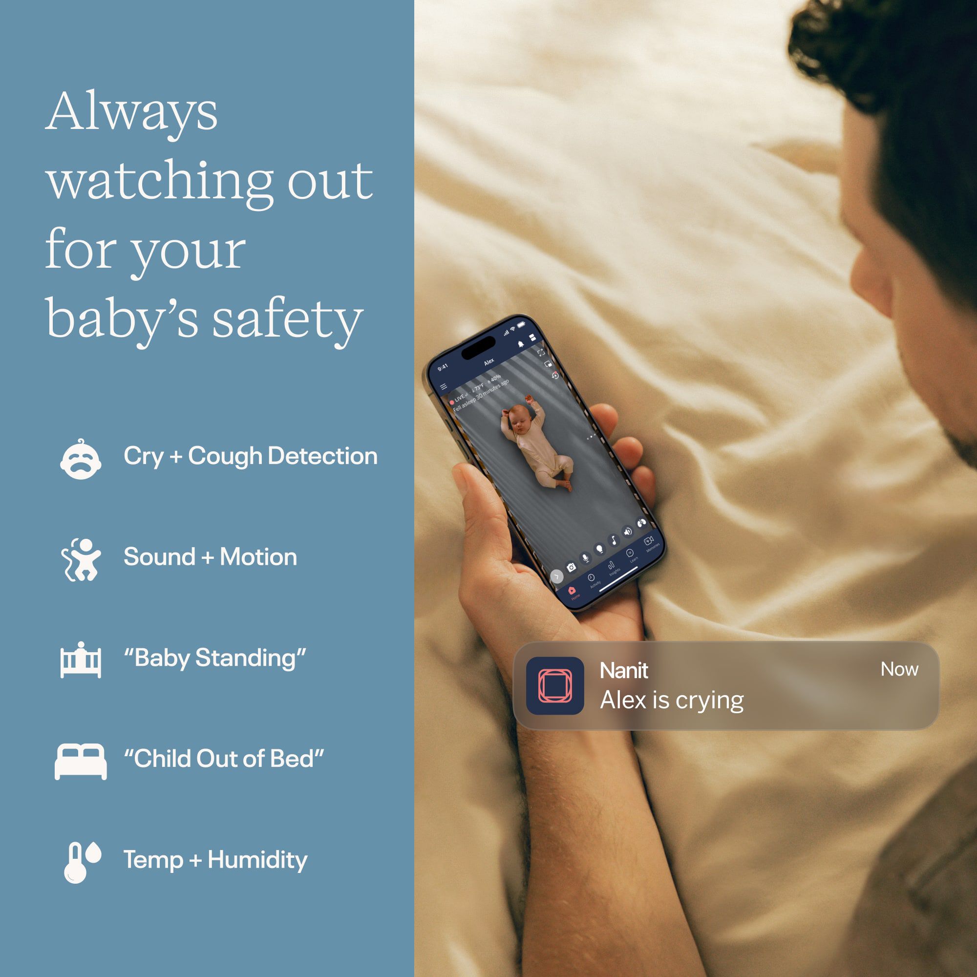 Nanit Pro Smart Baby Monitor & Floor Stand (V2), , large