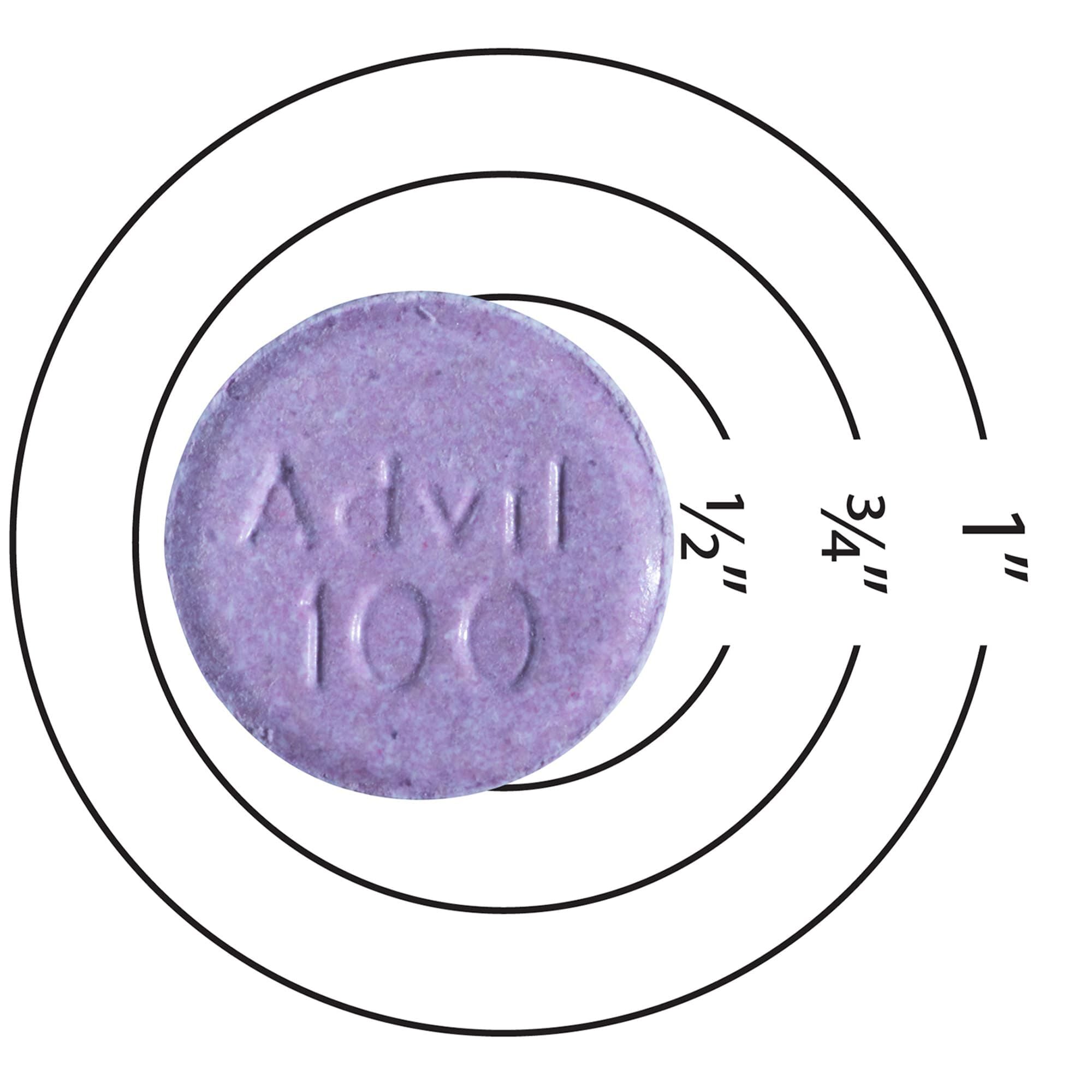 Advil® Junior Chewable Ibuprofen Tablets, Grape, 100 mg, 24 ct., , large