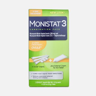Monistat 3, Cure and Itch Relief, , large