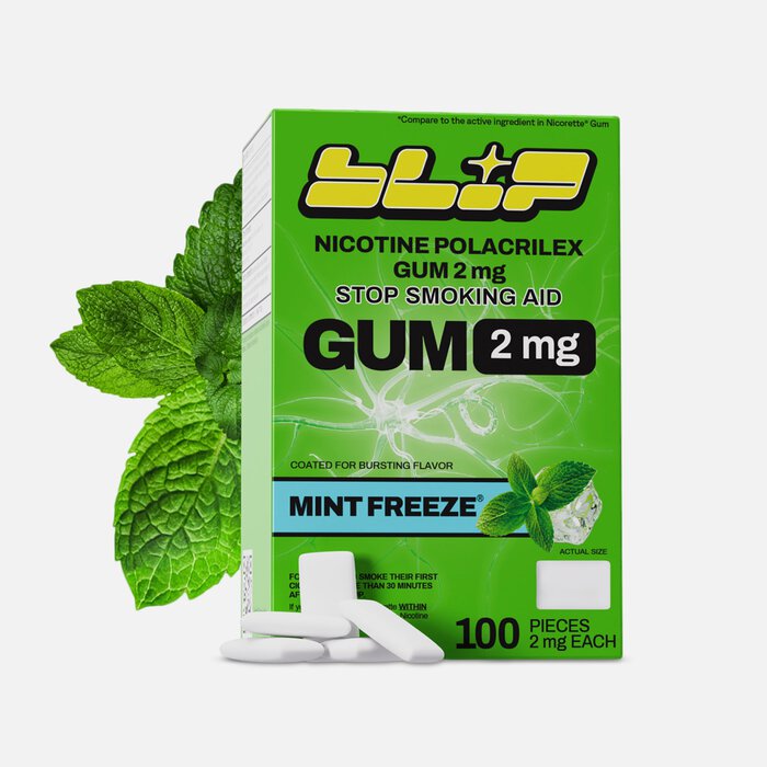 Blip Nicotine Gum, Mint Freeze, 2mg, 100 ct., , large