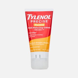 Tylenol Precise Warming Pain Relief Cream – 4% Lidocaine, 4 oz., , large