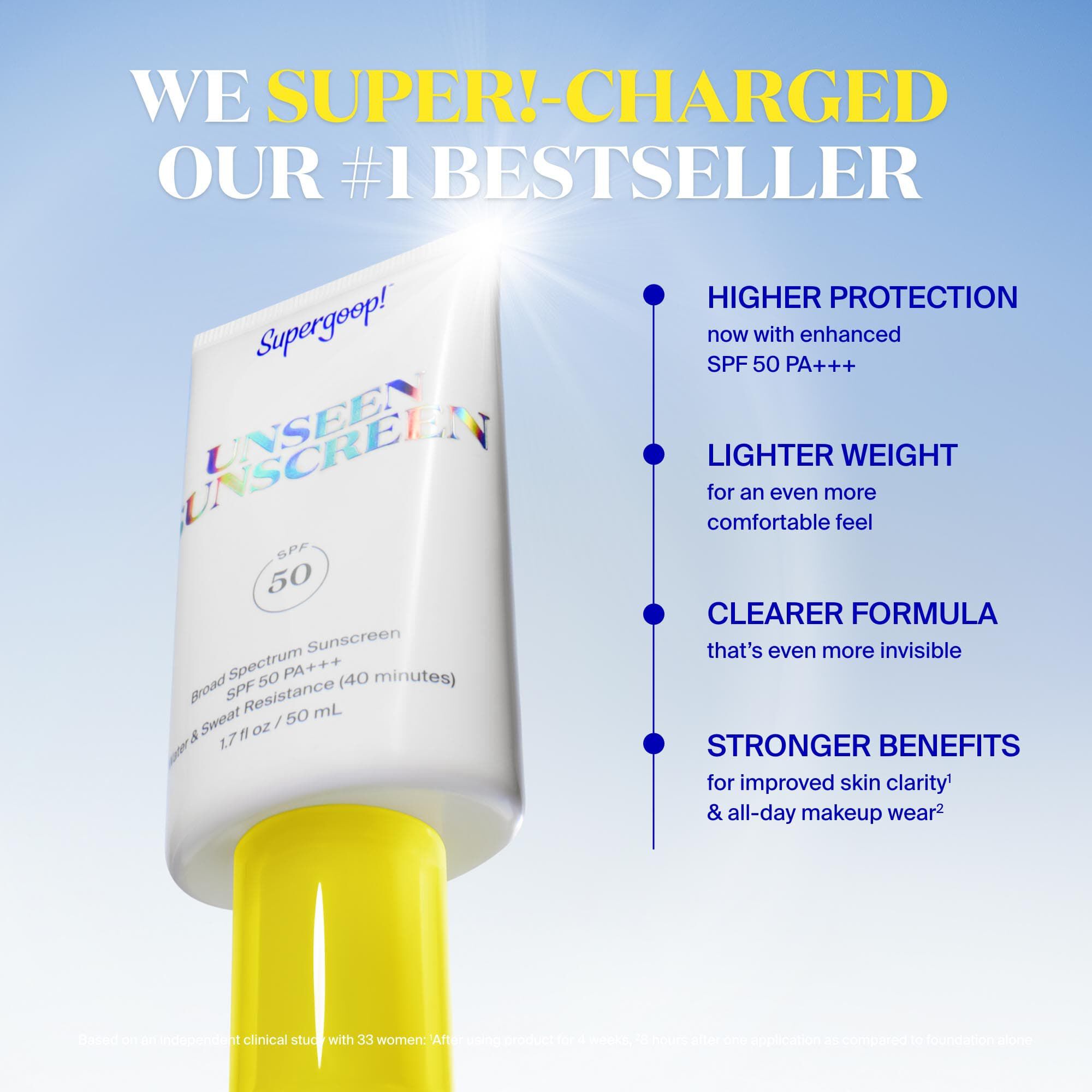 Supergoop! Unseen Sunscreen, SPF 50, 1.7 fl oz., , large
