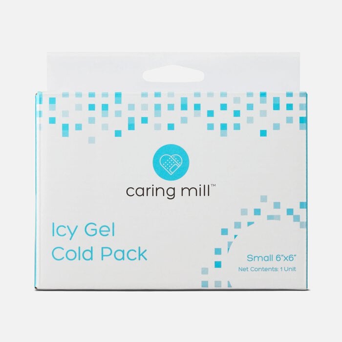 Caring Mill™ Icy Gel Cold Pack - Small 6" x 6", , large