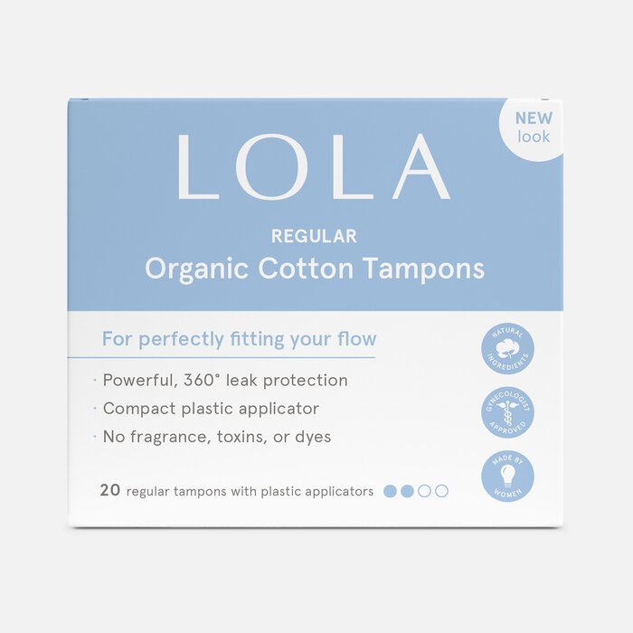 LOLA Tampons, Compact Plastic Applicator, 20 ct., , large