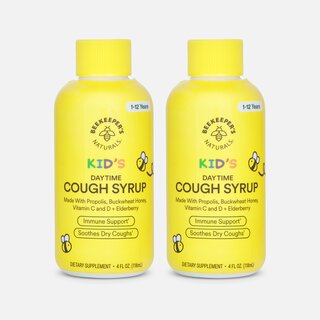 Beekeeper's Naturals Kid's Daytime Cough Syrup, 4 fl oz. (2-Pack)