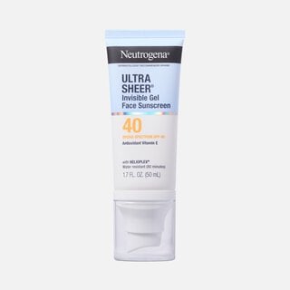 Neutrogena Ultra Sheer Invisible Gel Face Sunscreen SPF 40, 1.7 oz. Tube, , large
