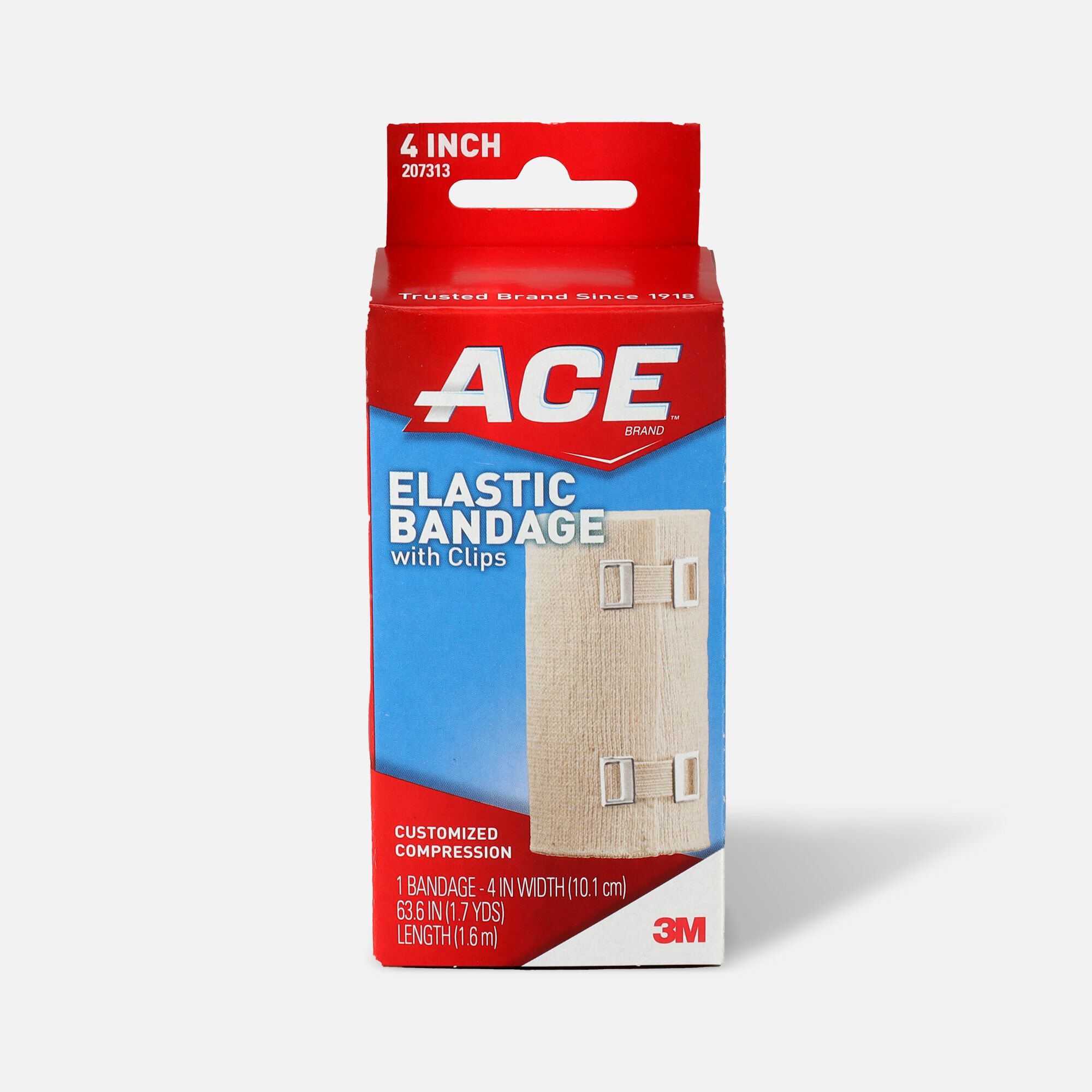 ACE Elastic Bandage with Clips, , large