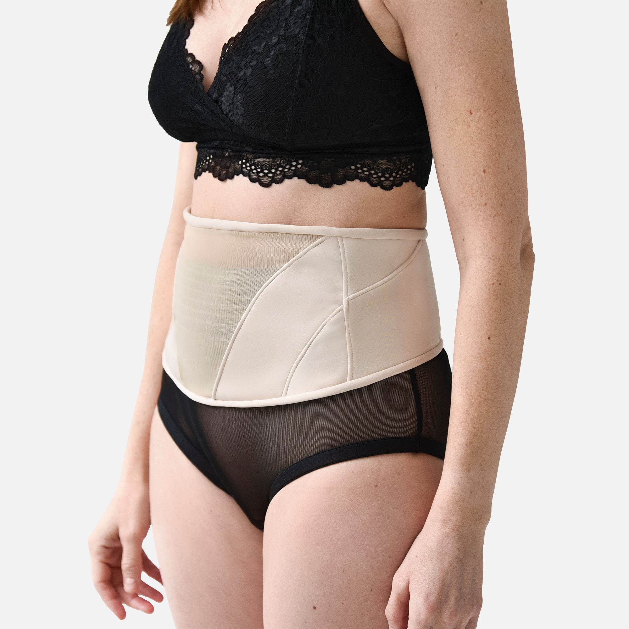 Mommy Matters Postpartum Belly Wrap in Beige, , large