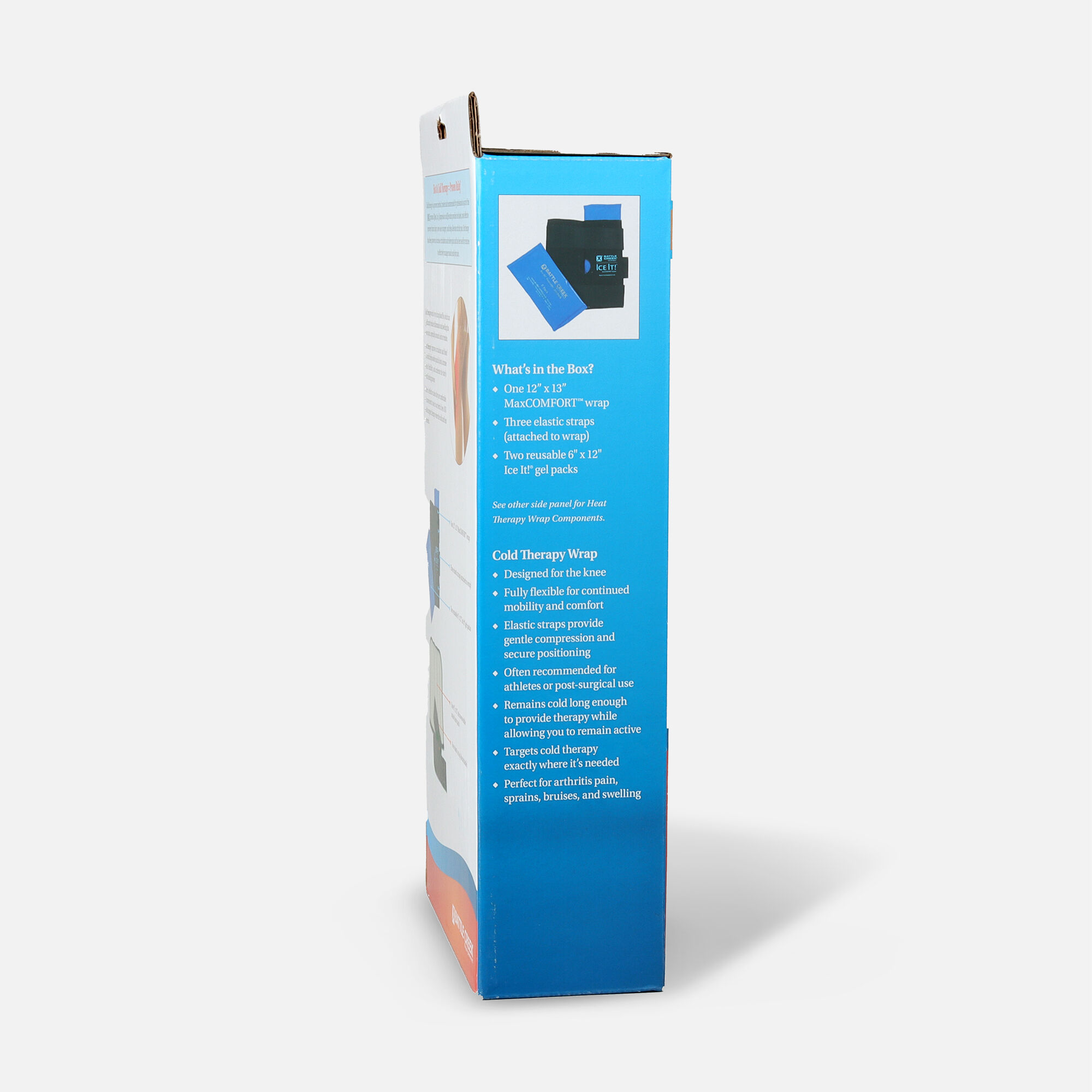 Battle Creek Knee Pain Kit with Moist Heat and Cold Therapy, , large