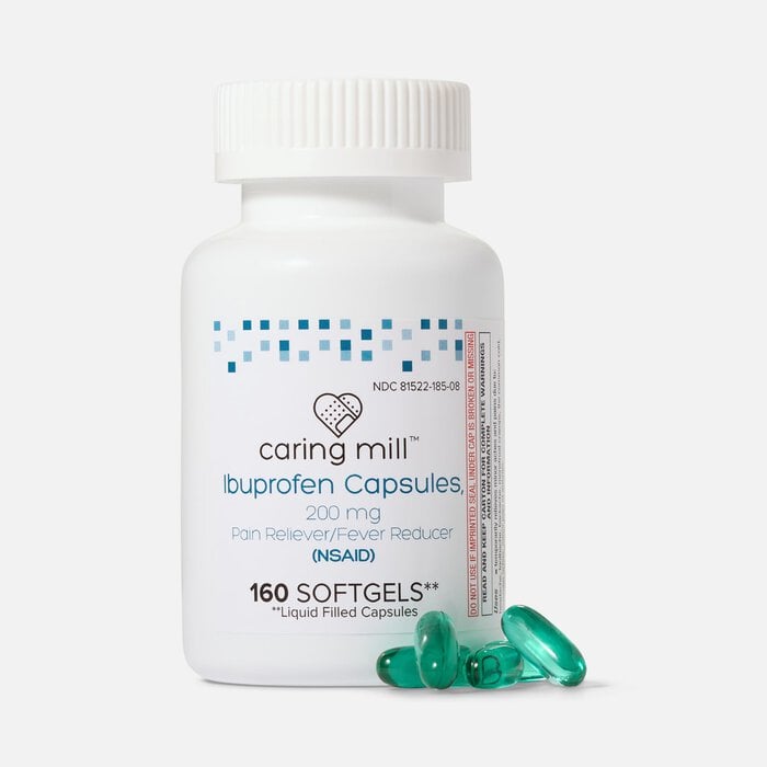 Caring Mill™ Ibuprofen Liquid Gels Pain Reliever/ Fever Reducer (NSAID), , large