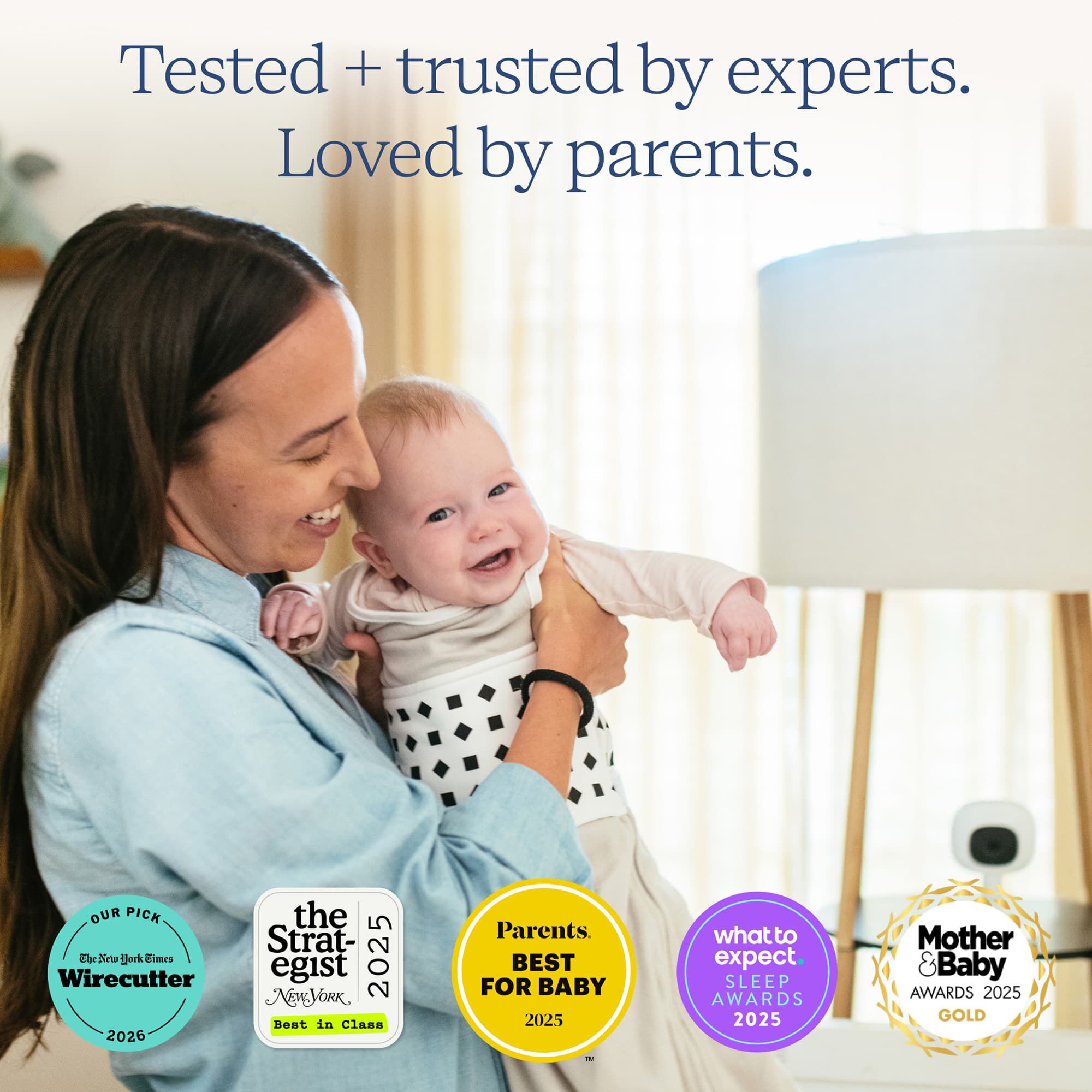 Nanit Pro Smart Baby Monitor & Floor Stand (V2), , large