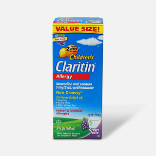 Claritin Children's Allergy Grape Syrup, , large